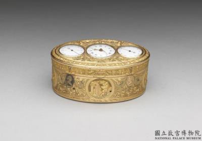 图片[2]-Chased gold multipurpose snuff box, circa 1780, France-China Archive